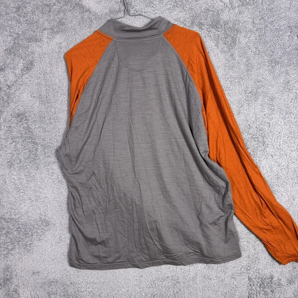 Simms Ultra Wool Pullover Shirt Mens 2XL XXL Merino Fishing 1/4 Zip Base Layer